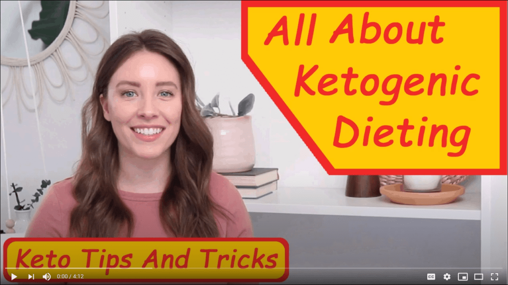 Screen capture of the video, "Your Guide To The Keto Diet" to illustrate, "Summary Of Your Guide To The Keto Diet Video".