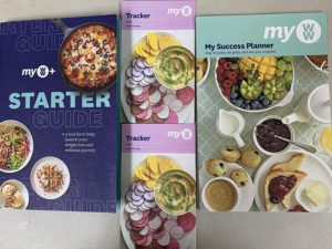 Photograph of Weight Watchers 2021 starter guide used to illustrate, "