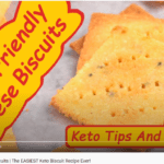 Video capture of the "Keto-Friendly Cheese Biscuit" recipe video on YouTube. Click to watch the video on YouTube.