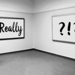 Conceptual B&W photograph "Really ?!?". Click to learn about getting a customized keto diet plan designed based on your activity level, food preferences, weight goals, and other personal criteria.