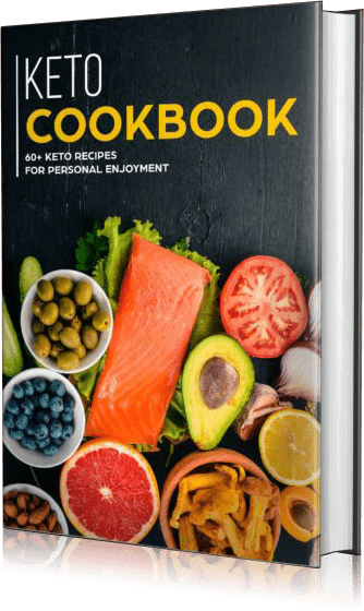 Book cover of the Keto Cookbook - 60+ easy and fun keto recipes. Click to learn more.